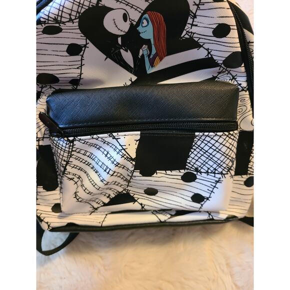 Nightmare Before Christmas Jack Skellington and Sally Mini Backpack - Picture 2 of 7